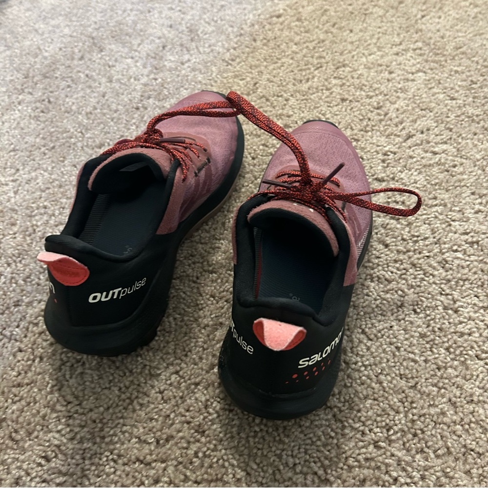 Salomon Outpulse Gore-Tex Women’s Hiking Shoes Size 8 Poppy Red - Picture 14 of 15